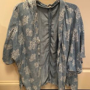 Chambray Kimono